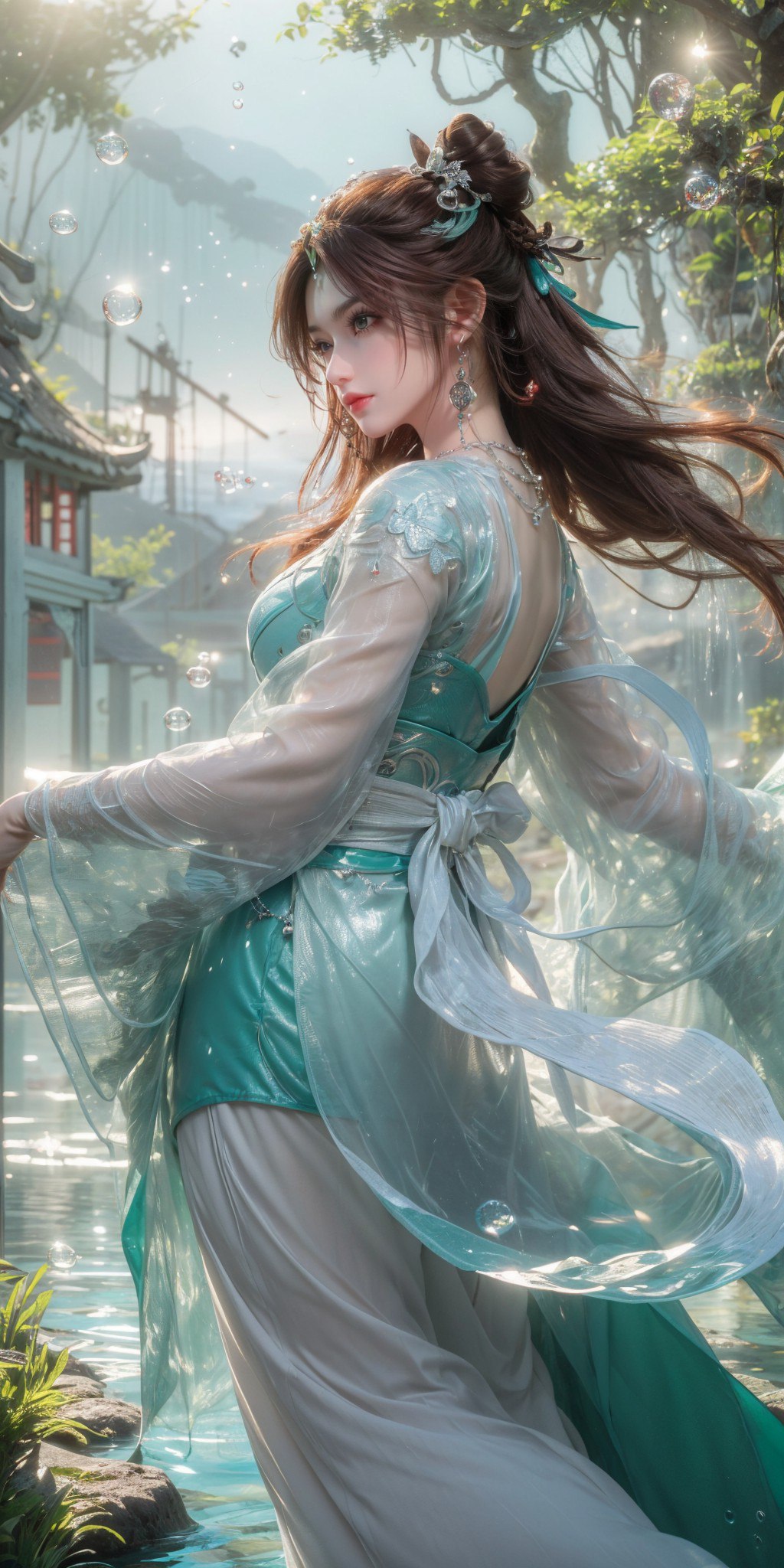 的青年们将